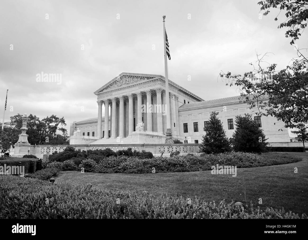 Supreme Court Gebäude in Washington DC. Stockfoto