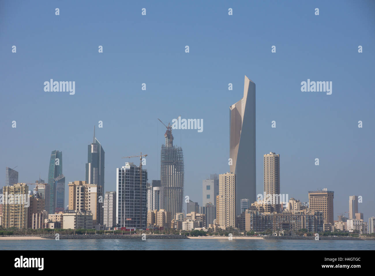 Al Hamra Tower, Hochhaus, Kuwait Stockfoto