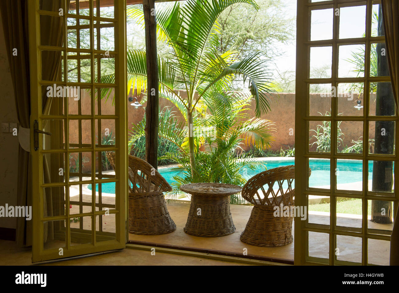Kili Villa, Arusha, Tansania Stockfoto
