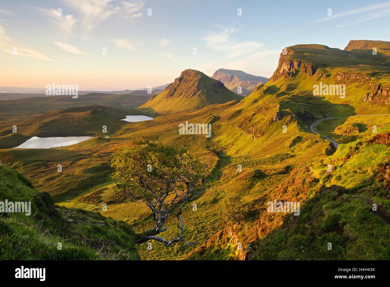 Trotternish Skye Stockfoto