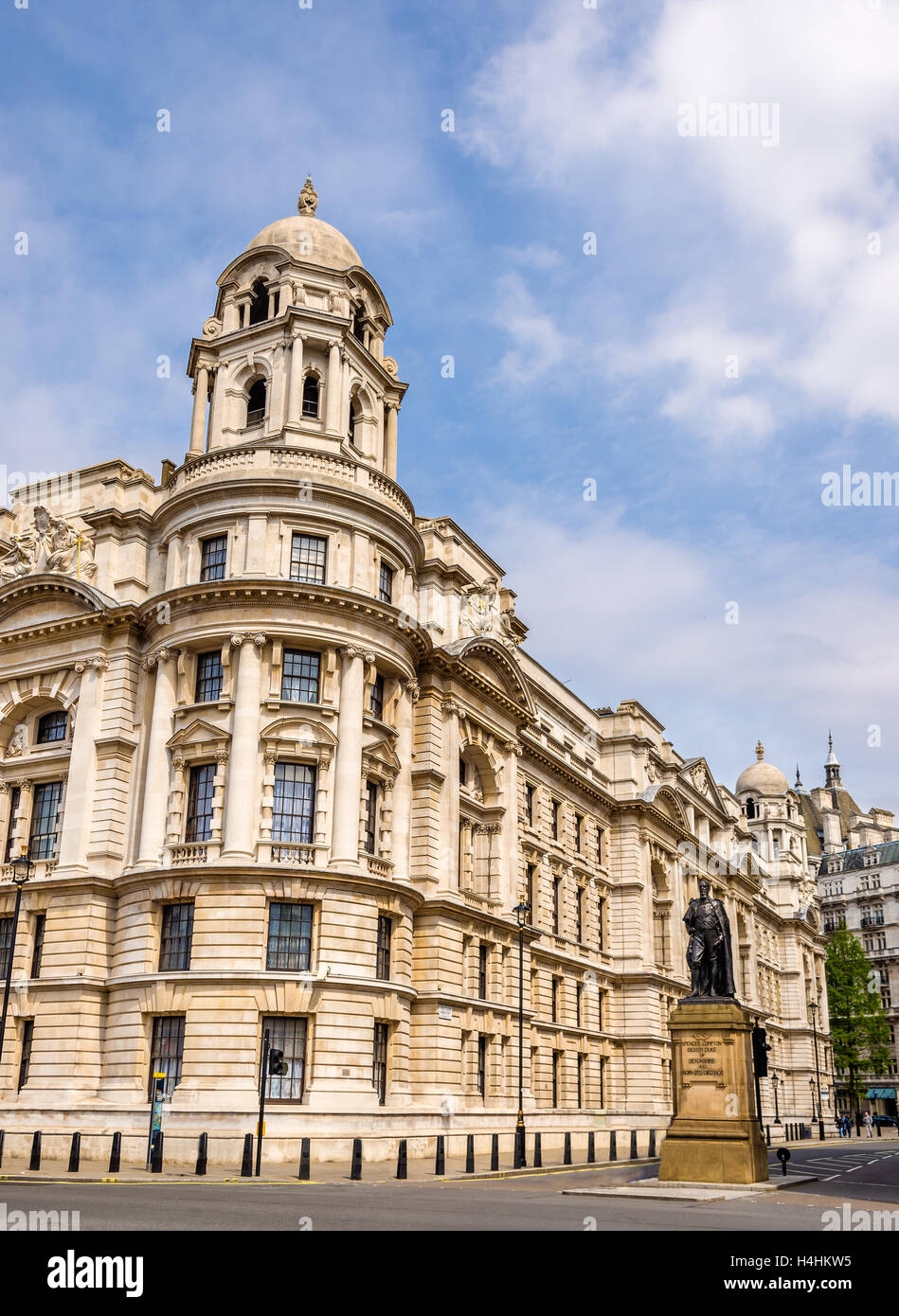 Alten Krieg Bürogebäude in London - England Stockfoto