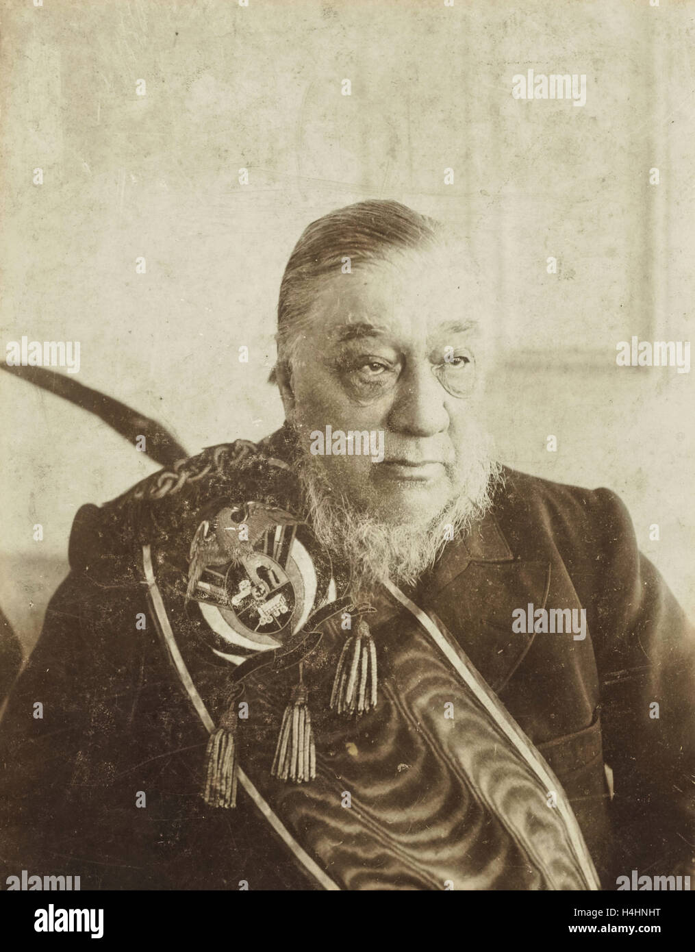 Portrait von Paul Kruger, anonym, 1900-1904 Stockfoto