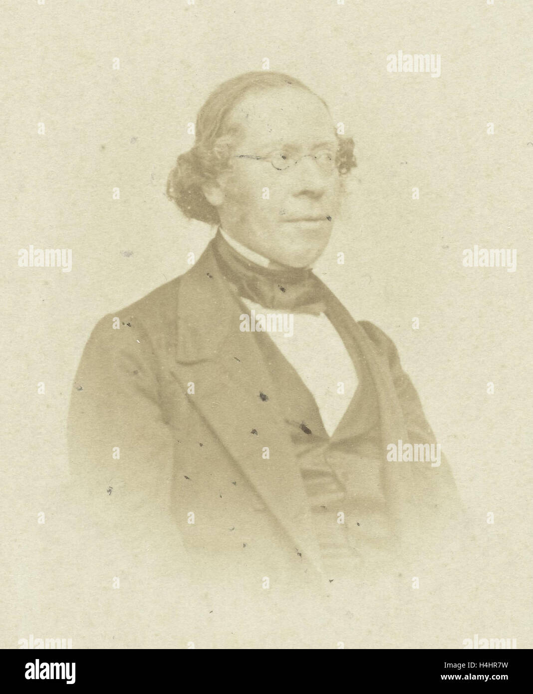 Porträt von G. W. Vreede, Professor an der Rechtswissenschaftlichen Fakultät der Universität Utrecht, Niederlande Stockfoto