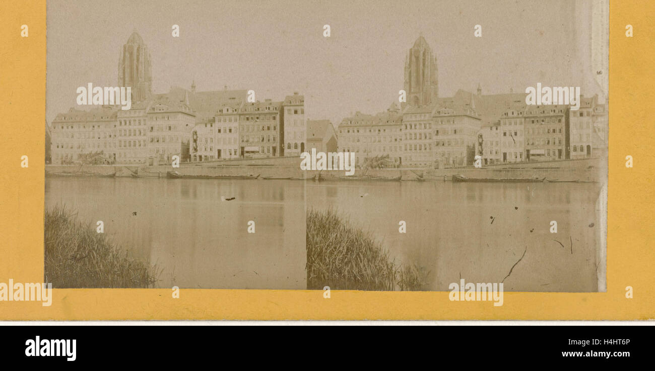 Frankfurt Am Main, Deutschland, anonym, 1860-1900 Stockfoto