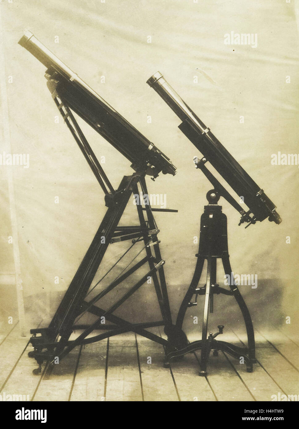 Teleskope. Buron., zugeschrieben C.M. Ferrier & F. von Martens, 1851 Stockfoto