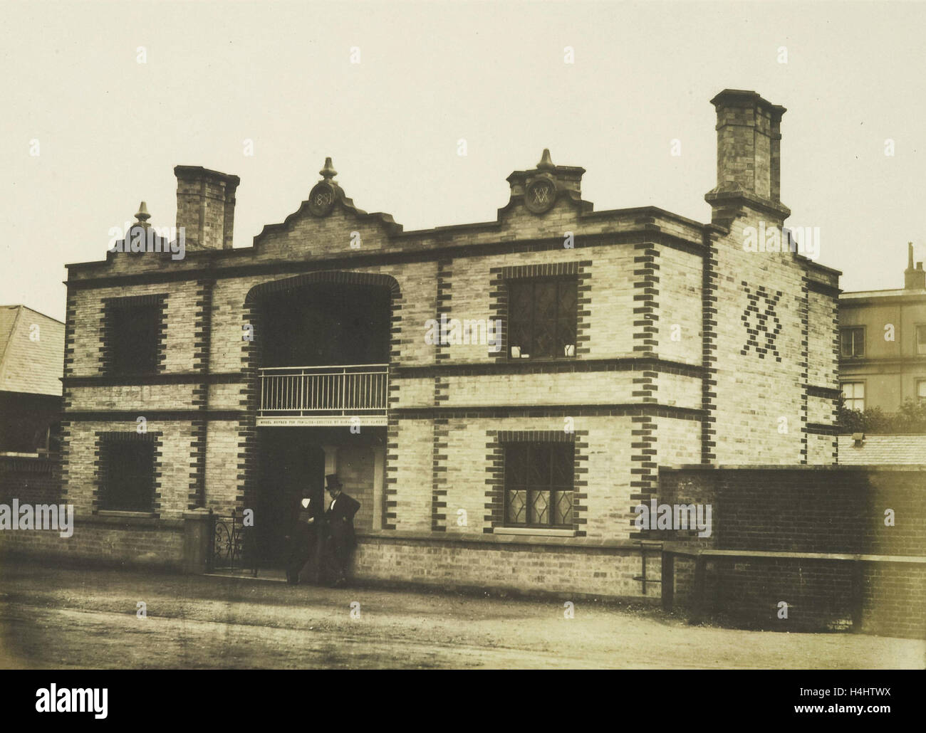 Musterhaus für Familien. H.R.H Prince Albert., zugeschrieben C.M. Ferrier & F. von Martens, 1851 Stockfoto