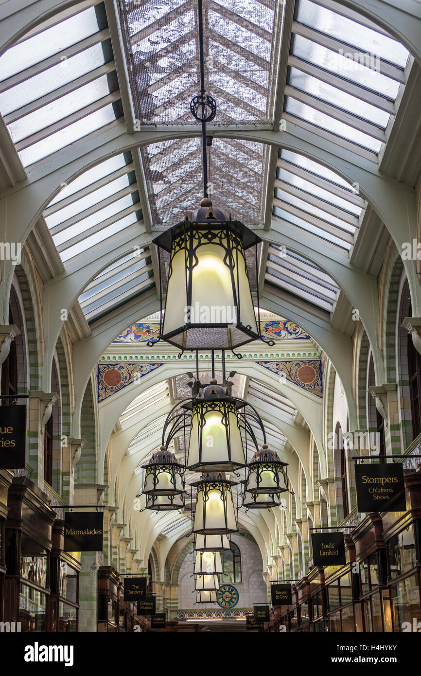 Der Royal Arcade-Norwich Stockfoto