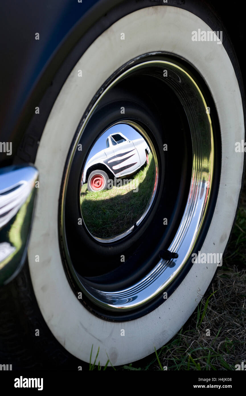 Kustom Kulture 2010, Hot Rods, custom Cars, Oldtimer und Chopper, Flughafen Schwarze Heide in Bottrop-Kirchhellen Stockfoto