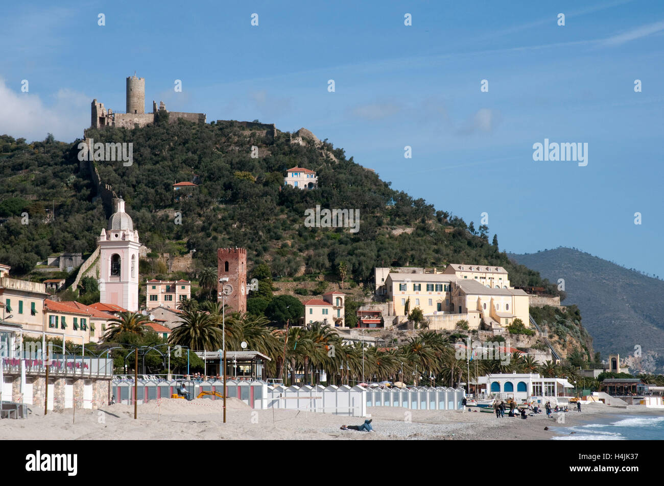 Noli, Riviera, Ligurien, Italien, Europa Stockfoto