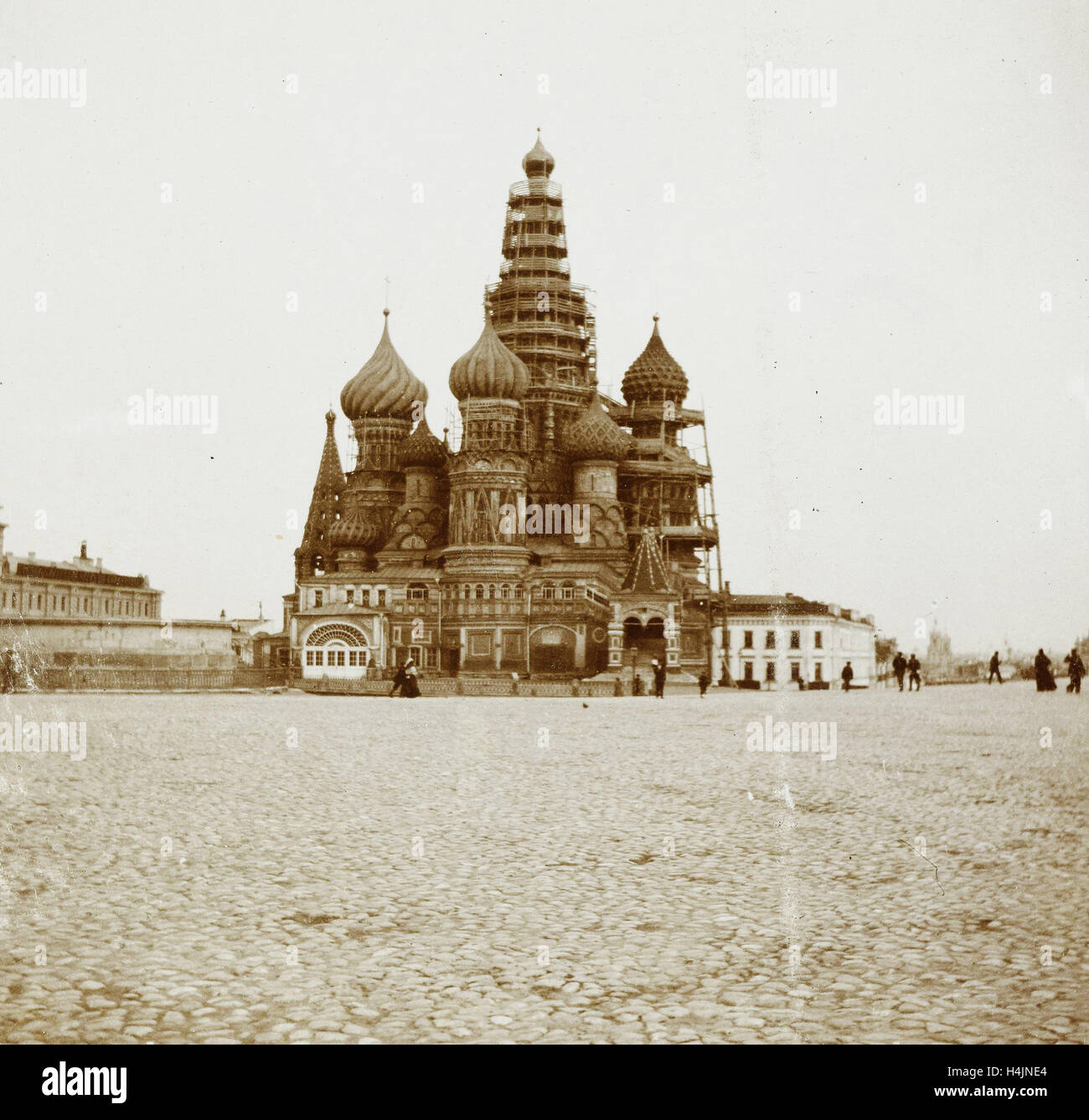 Basilius Kathedrale im Kreml, Henry Pauw van Wieldrecht, 1898, Moskau-Russland Stockfoto