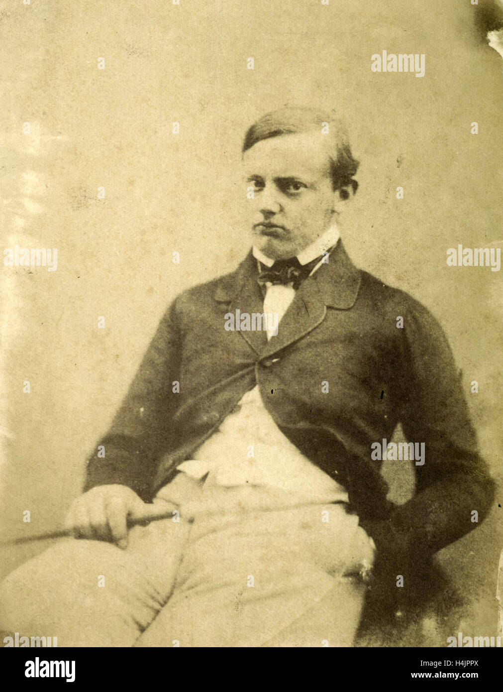 Portrait Mann, Alois Löcherer, 1845-1850 Stockfoto