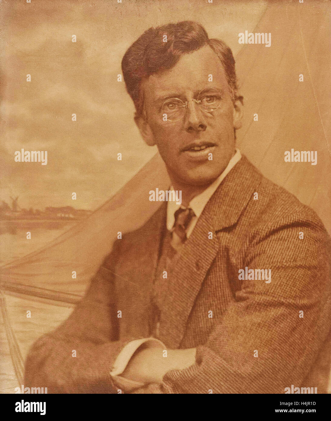 Porträt von Jan Feith, Jacob Merkelbach, 1913 Stockfoto