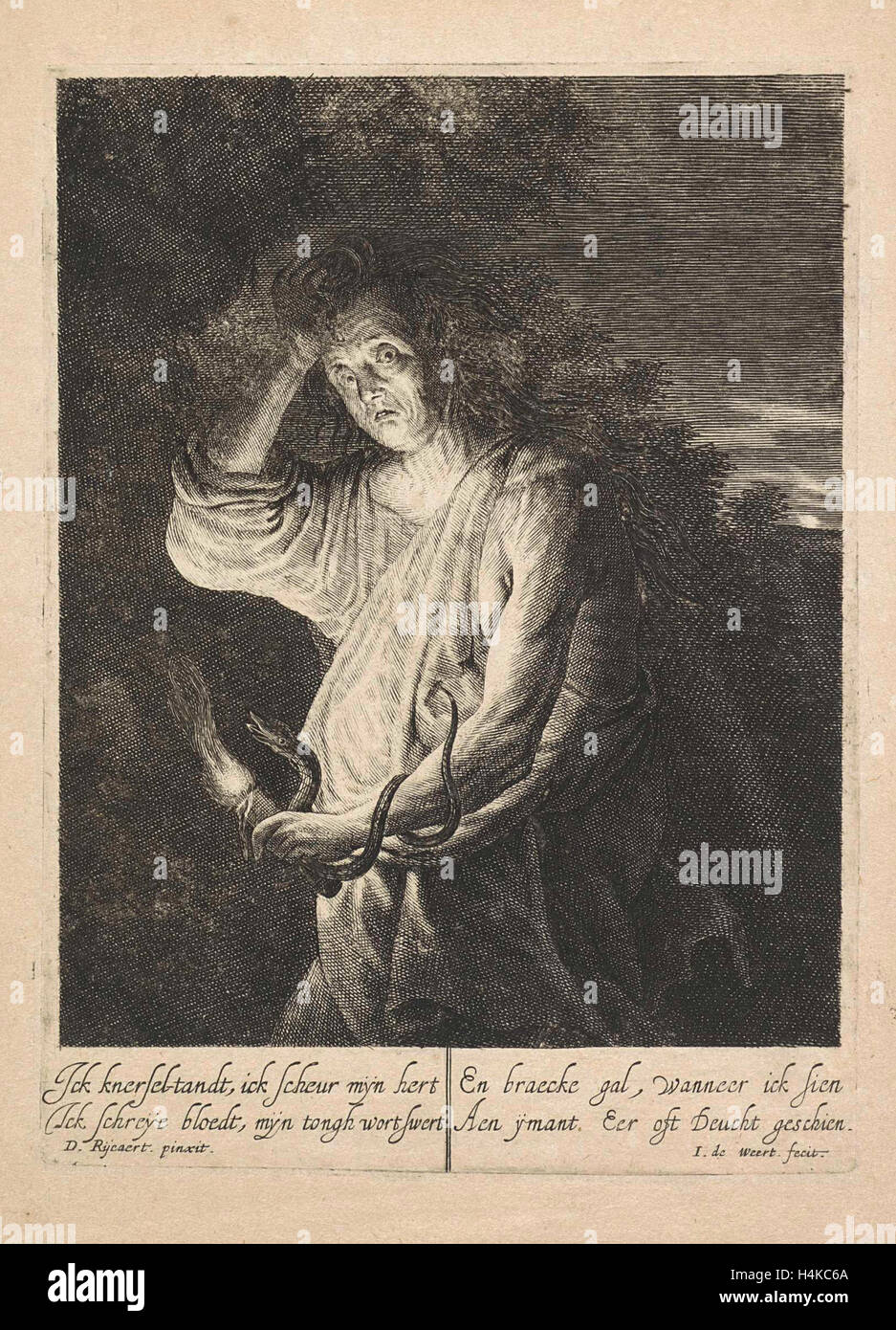 Neid, Jean de Weert, 1636-1700 Stockfoto