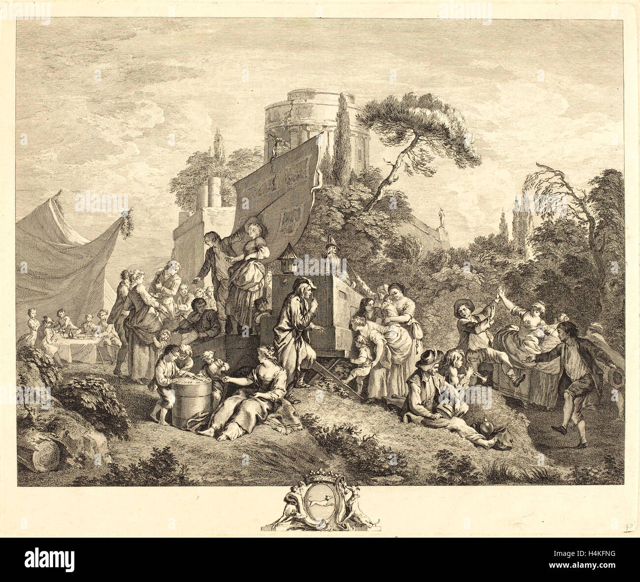 Charles nicolas cochin ich nach francois boucher Fotos und