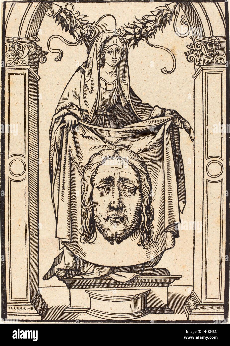 Hans Burgkmair ich (Deutsch, 1473-1531), Veronica, vermutlich 1511, Holzschnitt Stockfoto
