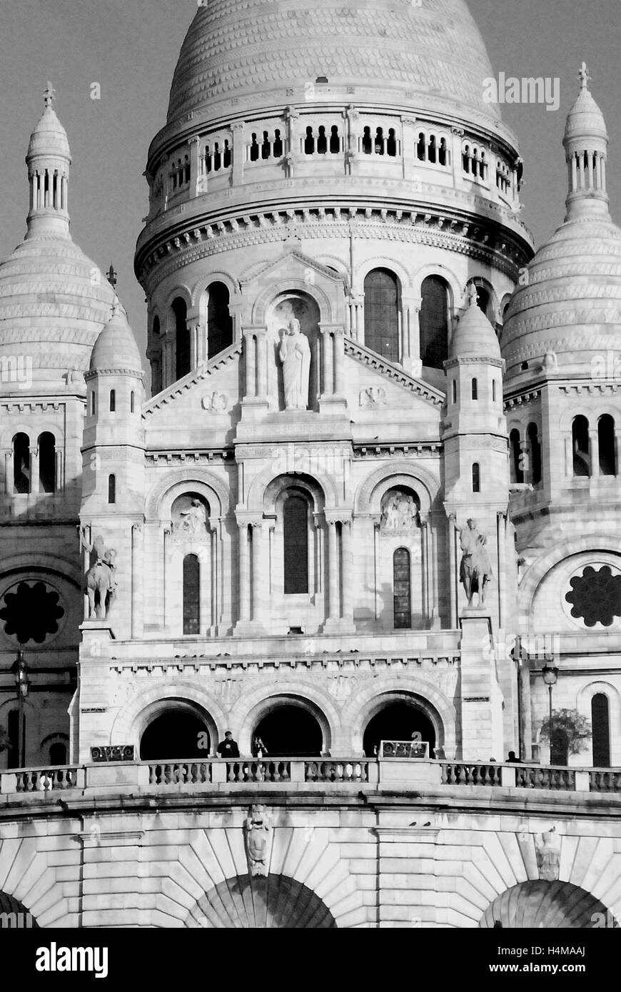 Sacre Coeur, Paris Stockfoto