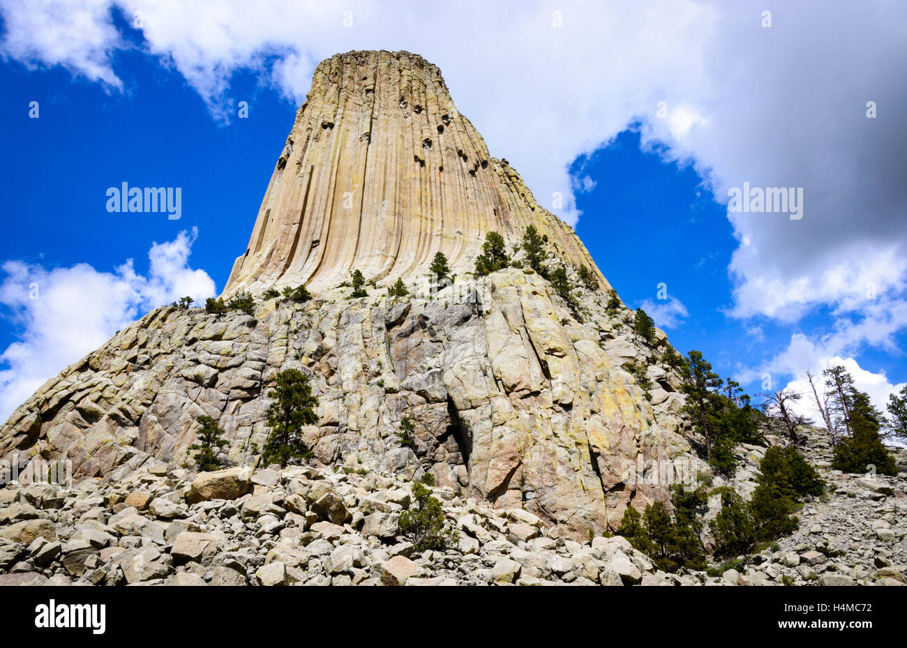 Devils Tower Stockfoto