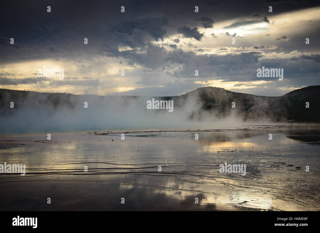 Yellowstone-Nationalpark Stockfoto