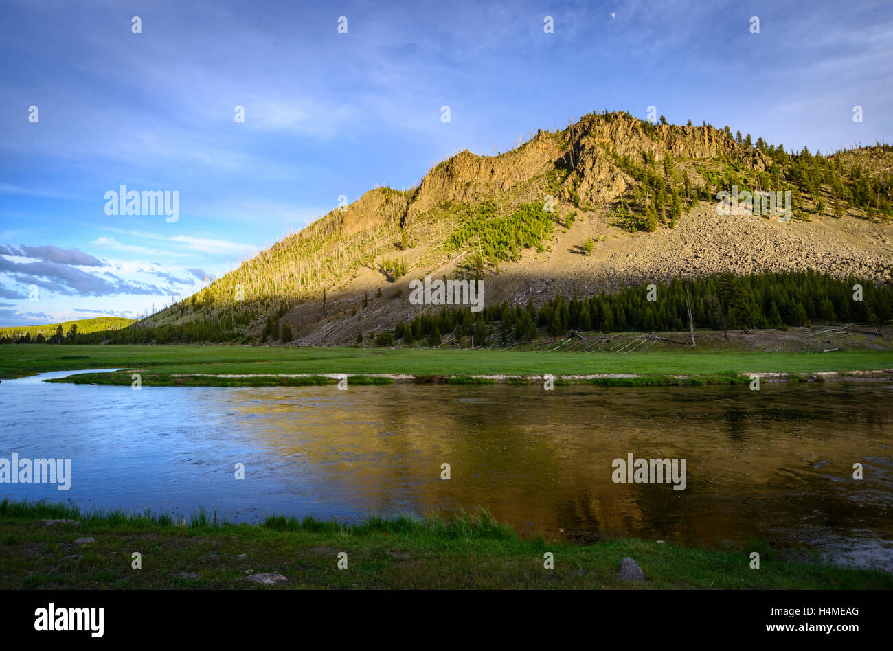 Yellowstone-Nationalpark Stockfoto