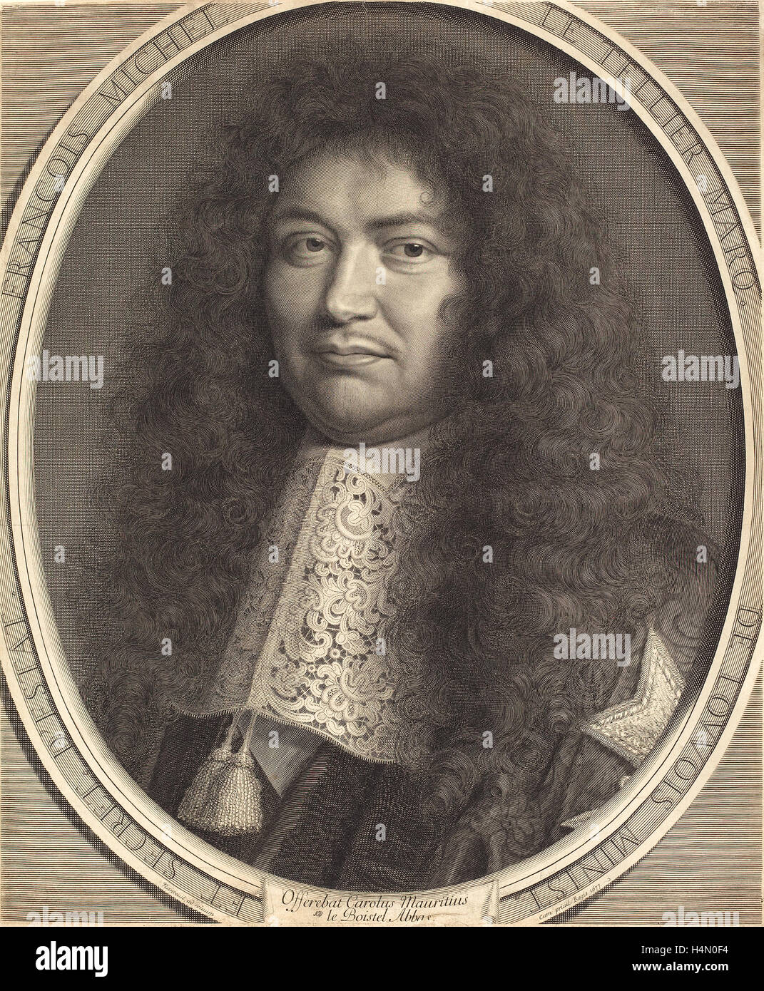 Robert Nanteuil (Französisch, 1623-1678), Marquis de Louvois, 1677, Gravur Stockfoto