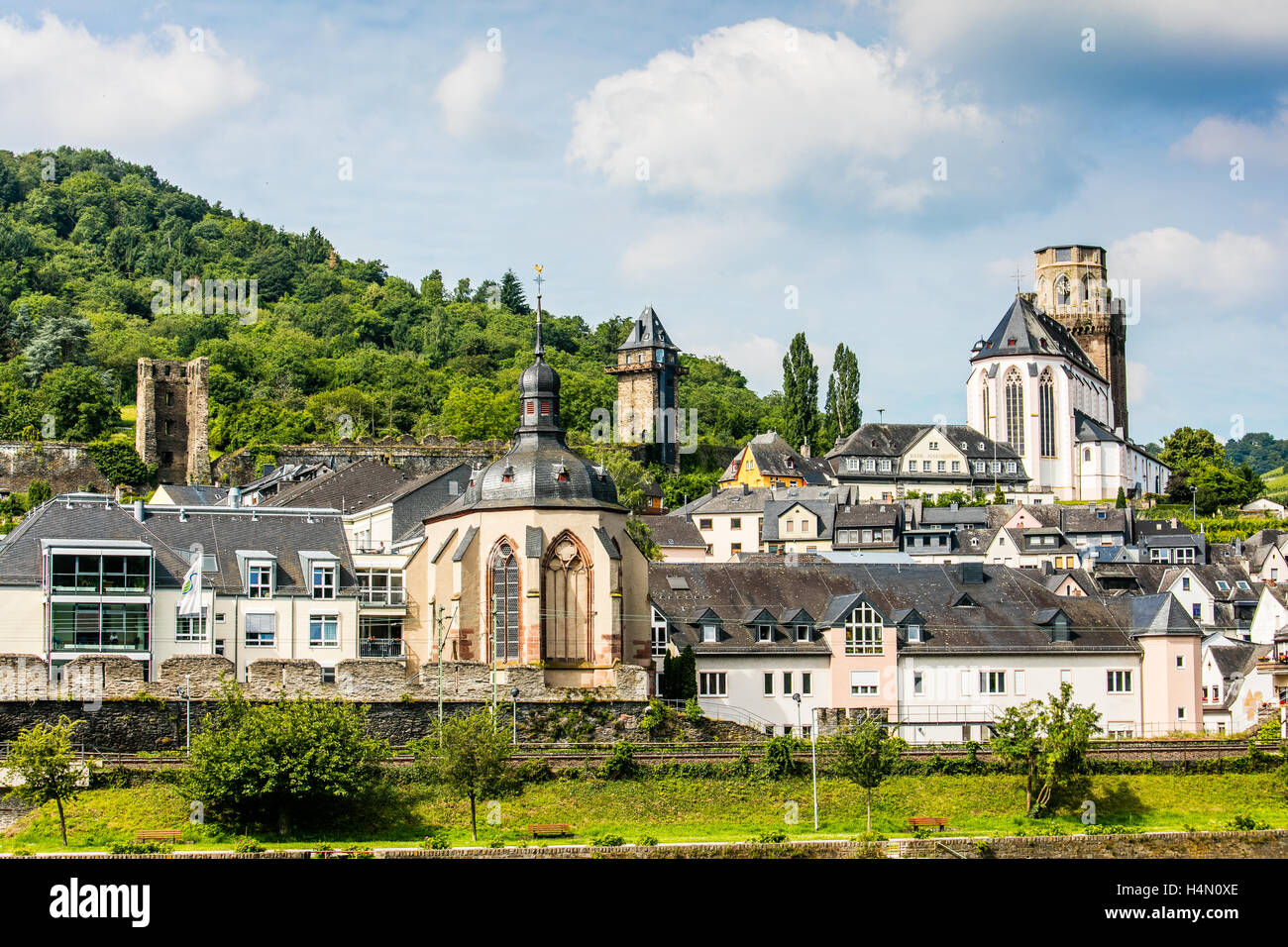 Oberwesel, Rheinland-Pfalz, Deutschland Stockfoto