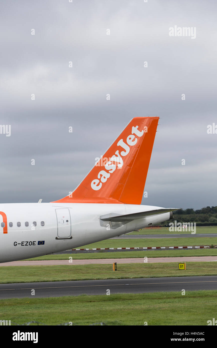 EasyJet Airbus A320-214 Ringways Flughafen Manchester Stockfoto