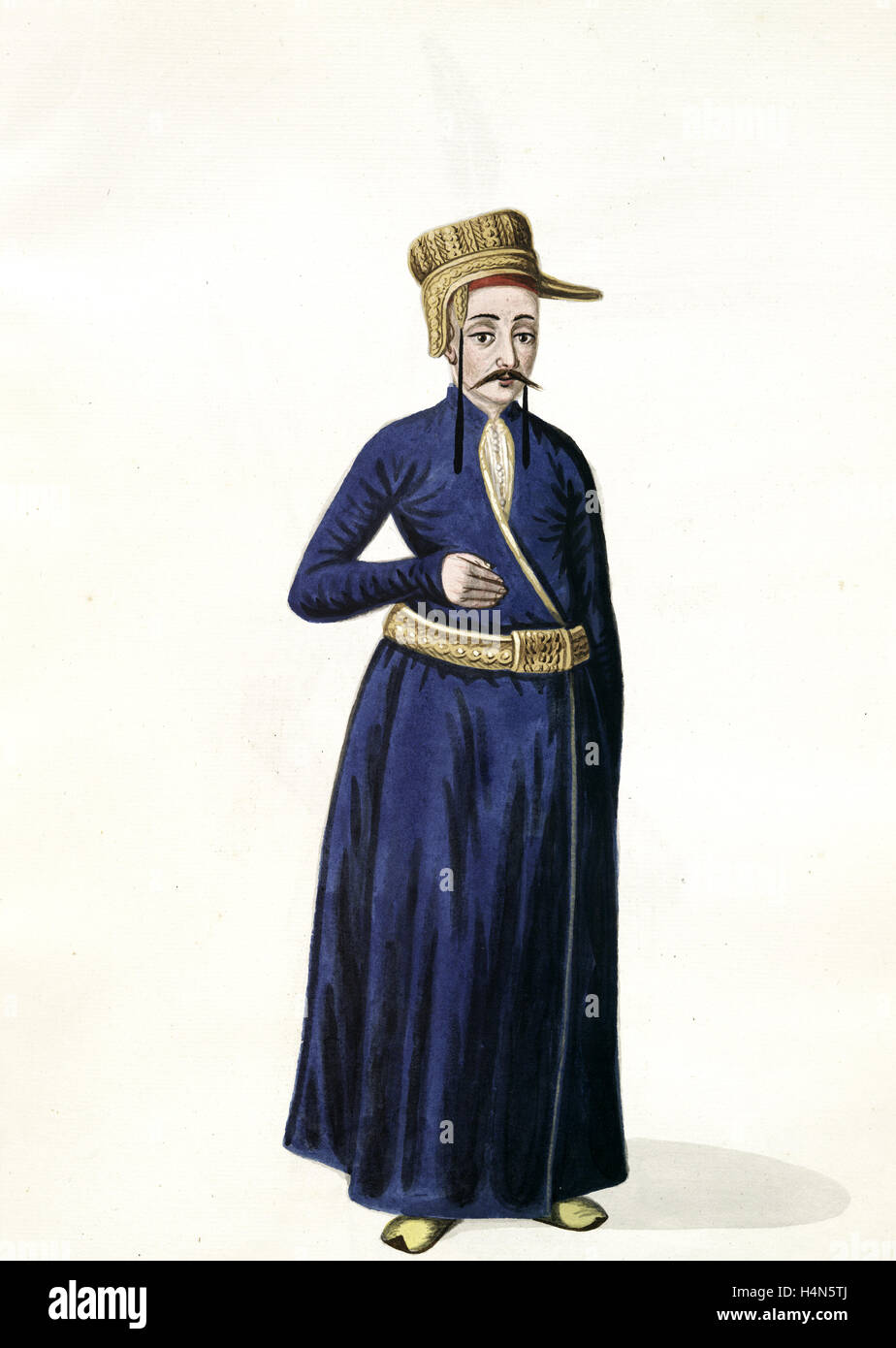 Dilsis [Dilsiz], Ou Sourd Muet de Grand Seigneur. [51], Mahmud II., Sultan der Türken, 1784-1839, (Patron) Stockfoto
