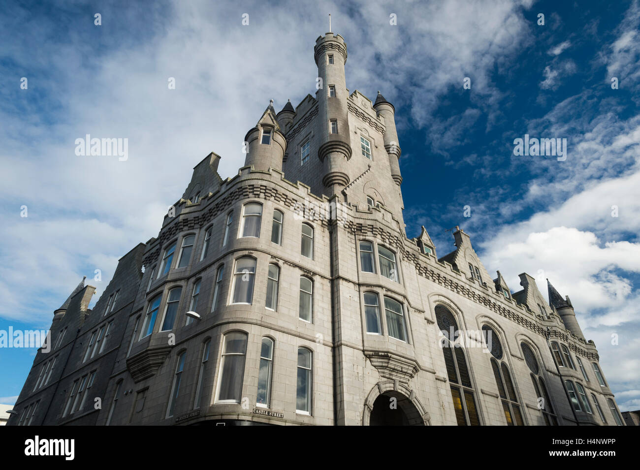Neustädter Haus, Castle Street, Aberdeen, Aberdeenshire, Schottland. Stockfoto