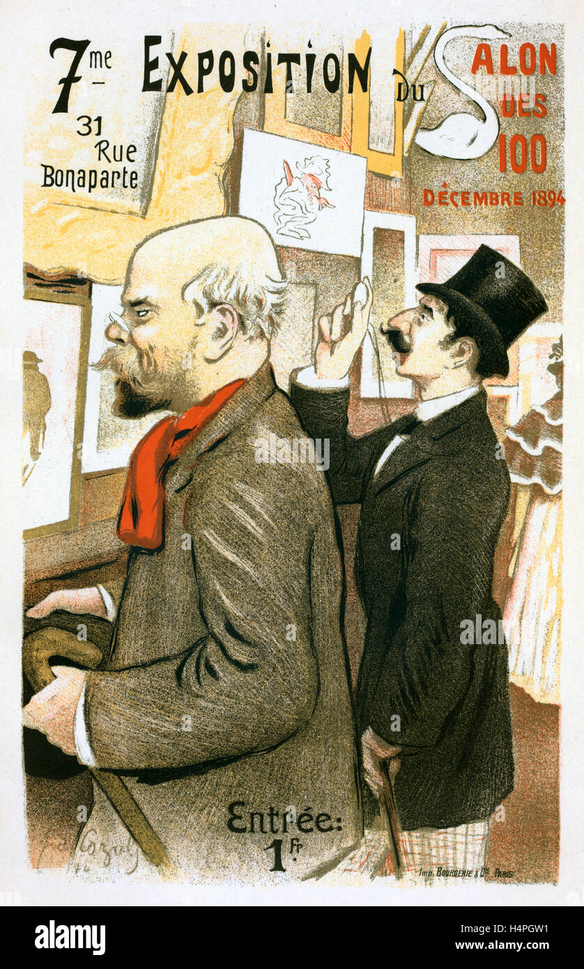 Plakat Cazals, Frédéric-Auguste 1865-1941, Künstler Stockfoto