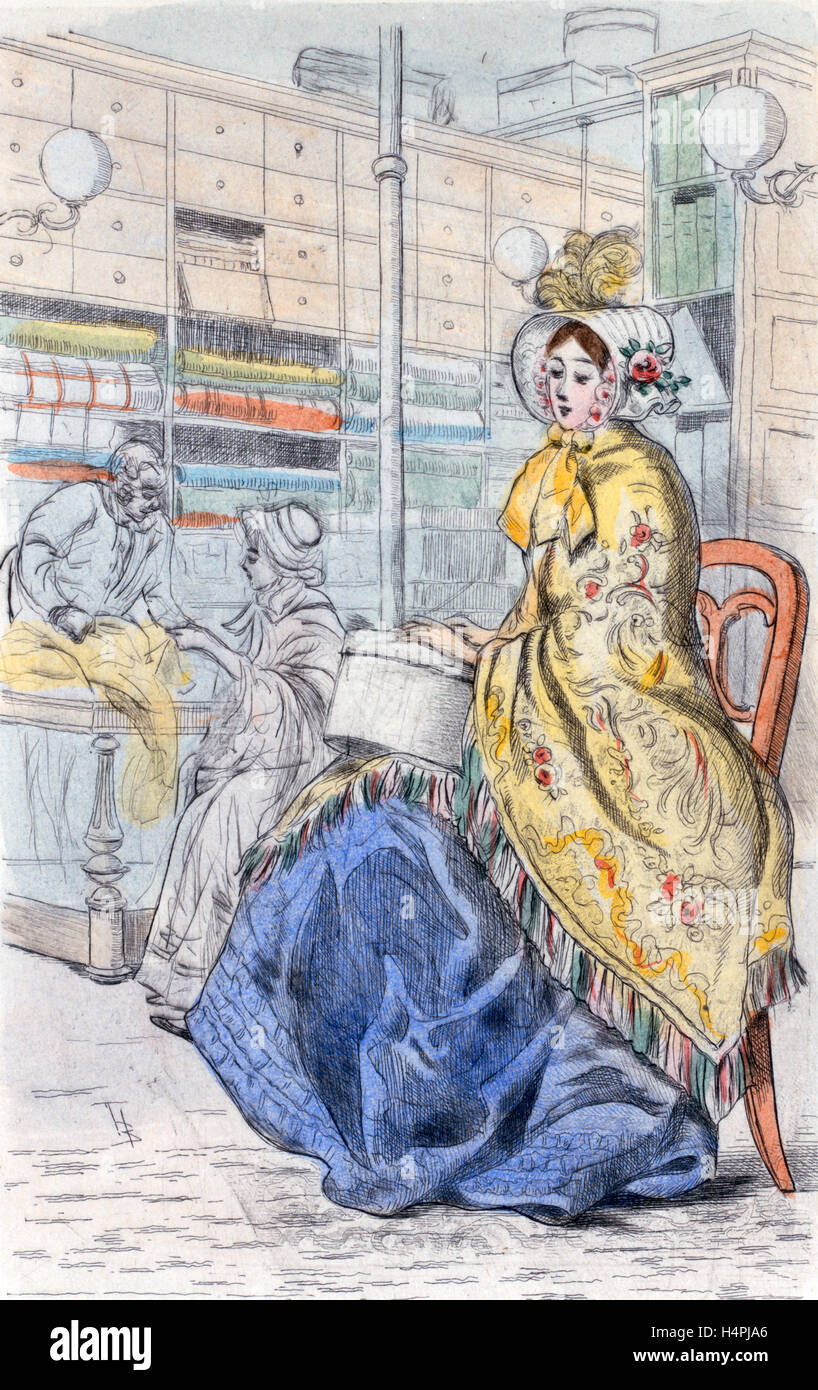 1847, Mode der Frauen des 19. Jahrhunderts Boutet, Henri (1851-1919), Paris, (Künstler), 1902 Stockfoto