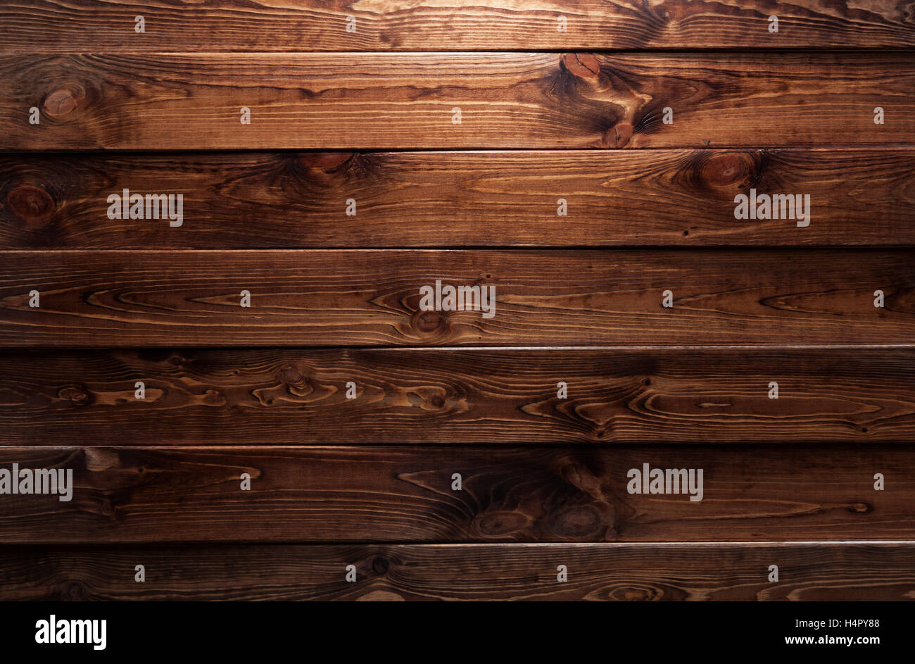 Dunkles Holz Textur. Hintergrund dunkel alte Holzplatten. Stockfoto