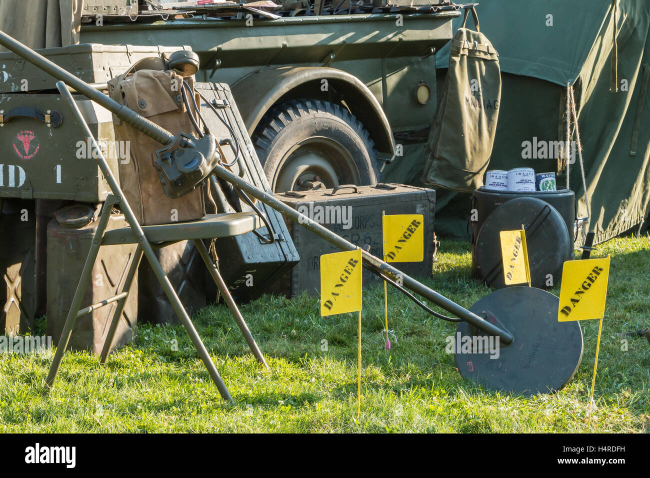 Les Sables d ' Olonne, Frankreich - 26. August 2016: Gedenken an die Befreiung des "Les Sables d 'Olonne", die am th stattfand Stockfoto