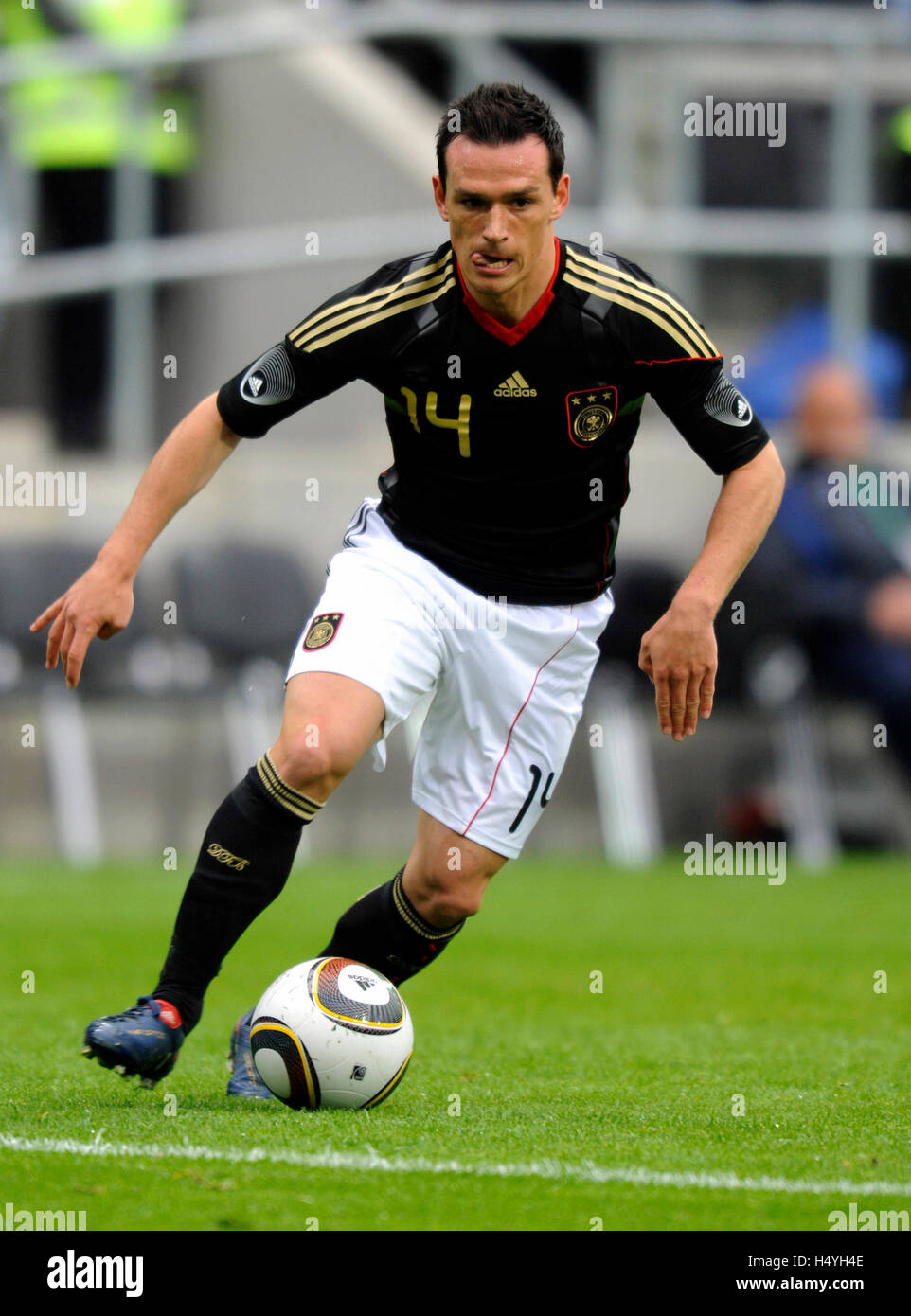 Piotr Trochowski, internationalen Fußball Freundschaftsspiel, Deutschland 3 Malta 0, Tivoli-Stadion, Aachen, Nordrhein-Westfalen Stockfoto