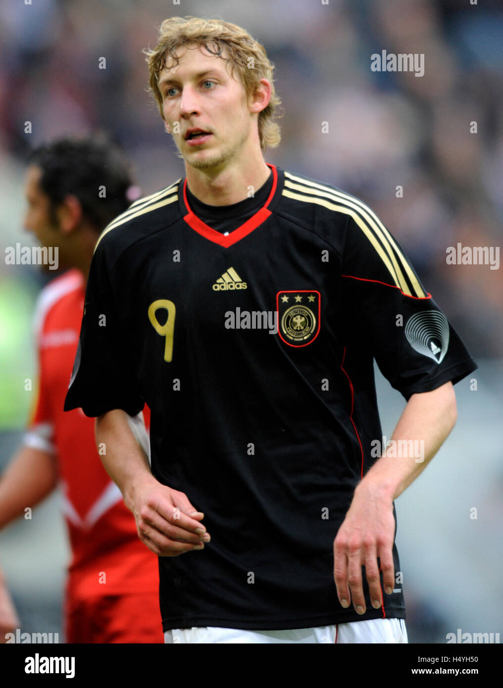 Stefan Kiessling, internationalen Fußball Freundschaftsspiel, Deutschland 3 Malta 0, Tivoli-Stadion, Aachen, Nordrhein-Westfalen Stockfoto