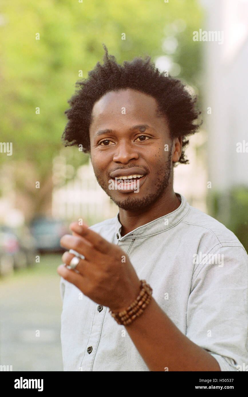 Ishmael Beah, 2016 Stockfoto