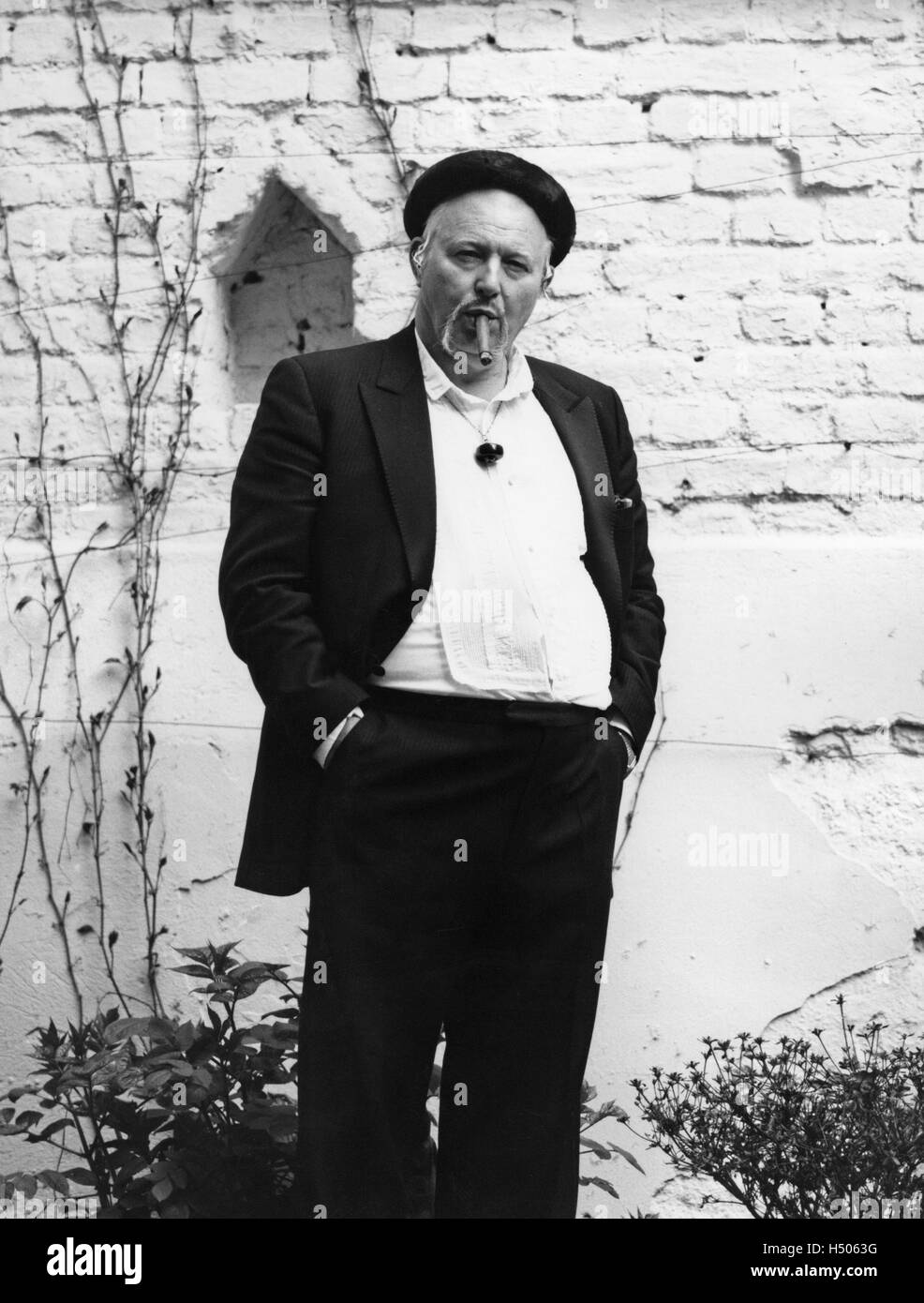 Wolf Vostell 1985 Stockfoto