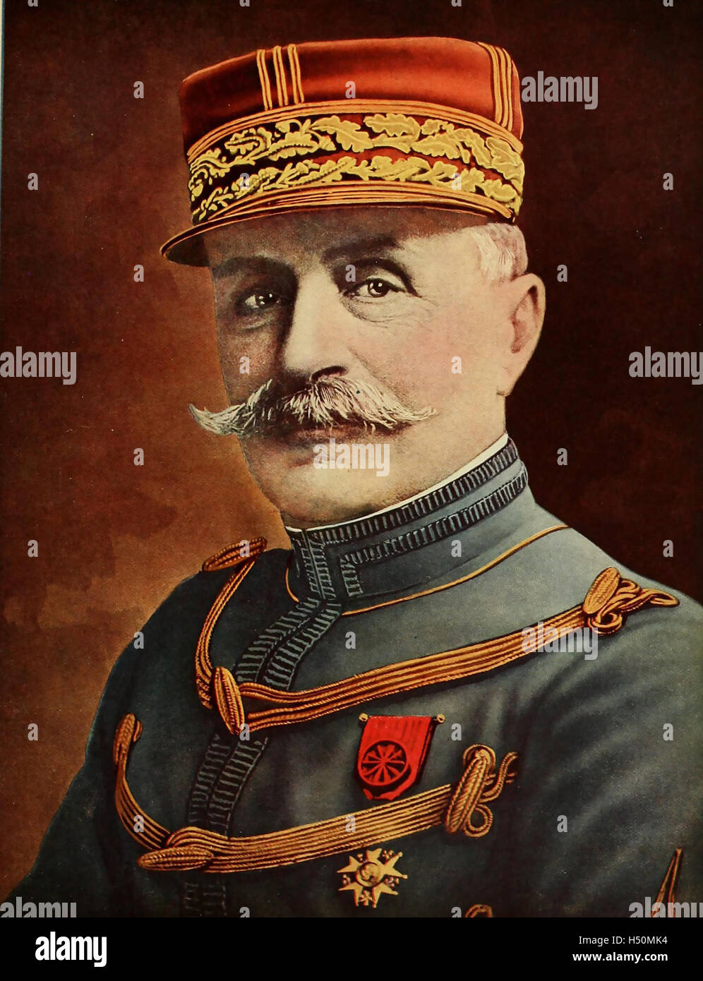 FERDINAND FOCH (1851-1929) französischer General und Marschall von Frankreich ca. 1925 Stockfoto