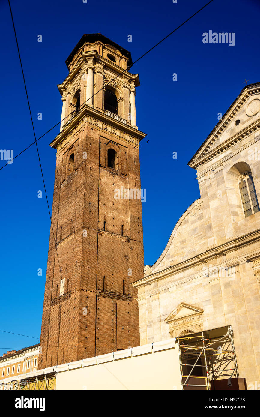 Kirche San Giovanni Battista in Turin, Italien Stockfoto