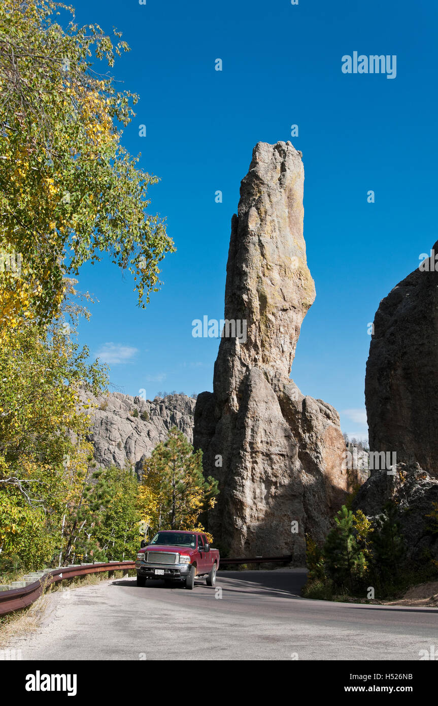 Needles Highway, Custer State Park in South Dakota. Stockfoto