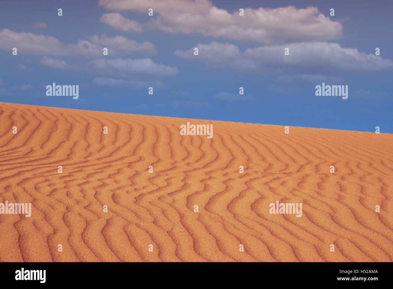 Sand Wüstenlandschaft Natur Szene Stockfoto