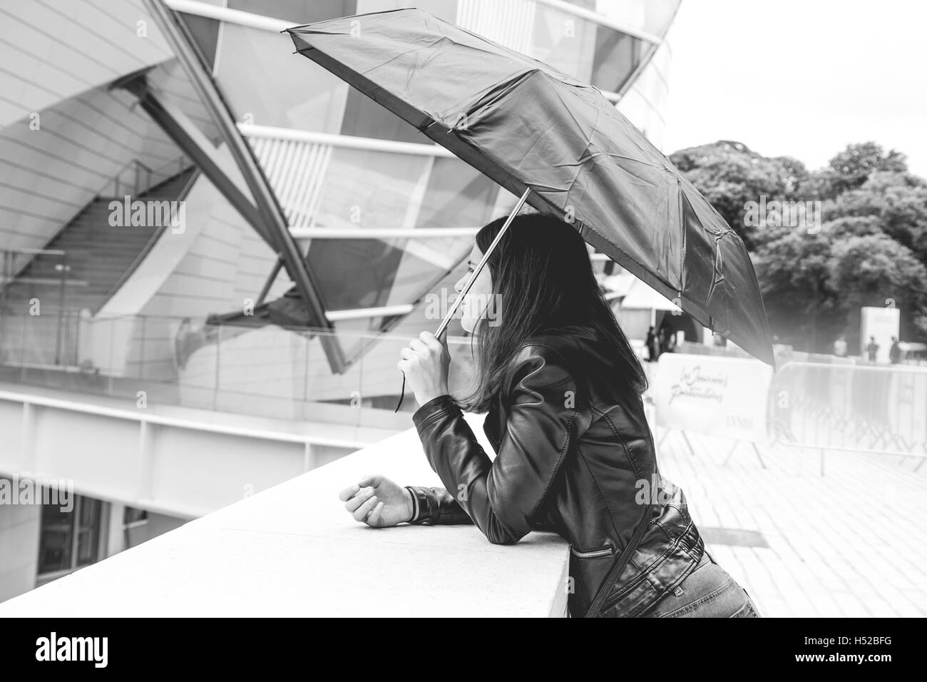 Louis Vuitton Foundation, Paris Frankreich Stockfoto