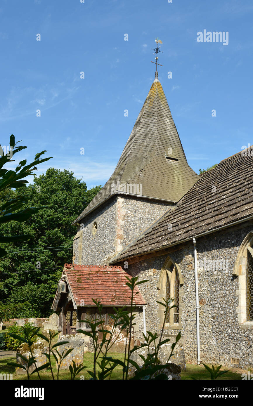 St. James Church in Ashurst, West Sussex, England Stockfoto