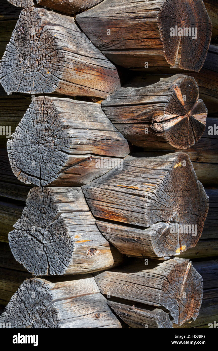 Die Fabyan Wachstation in Carroll, New Hampshire in den Herbstmonaten. Stockfoto