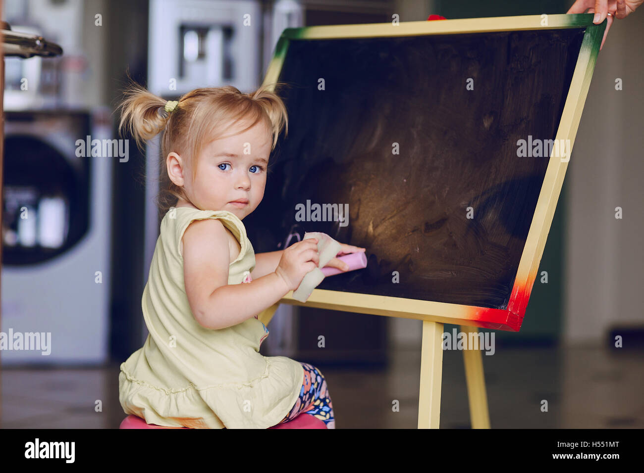 kleine Mädchen Bilder Stockfoto