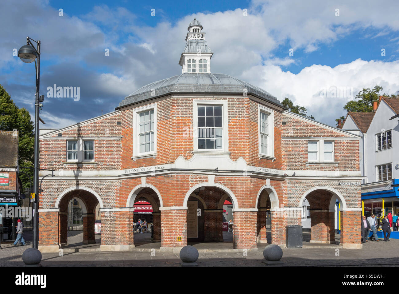 Kleiner Markt Haus, High Street, High Wycombe, Buckinghamshire, England, Vereinigtes Königreich Stockfoto