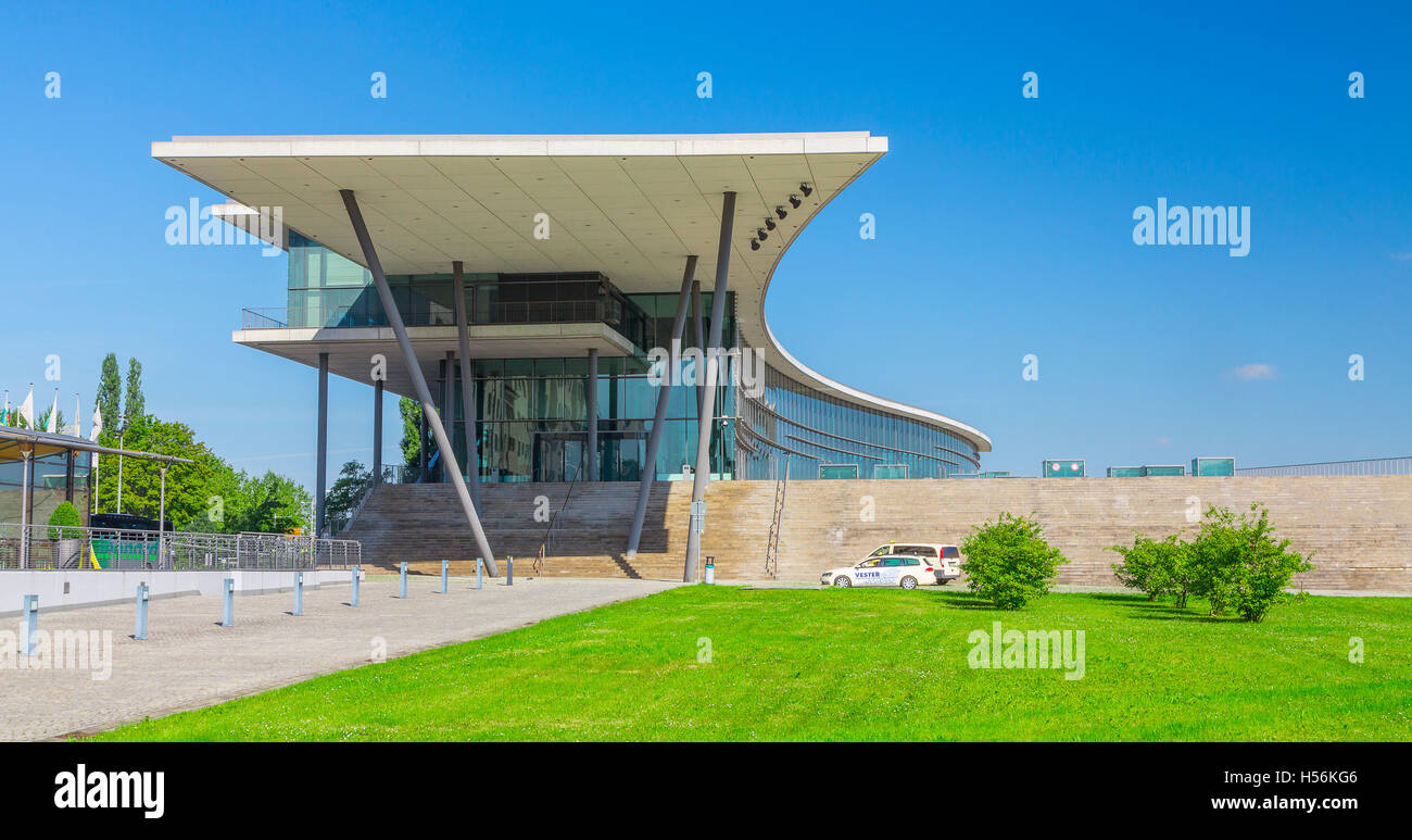 International Congress Center ICD, Dresden, Sachsen, Deutschland Stockfoto