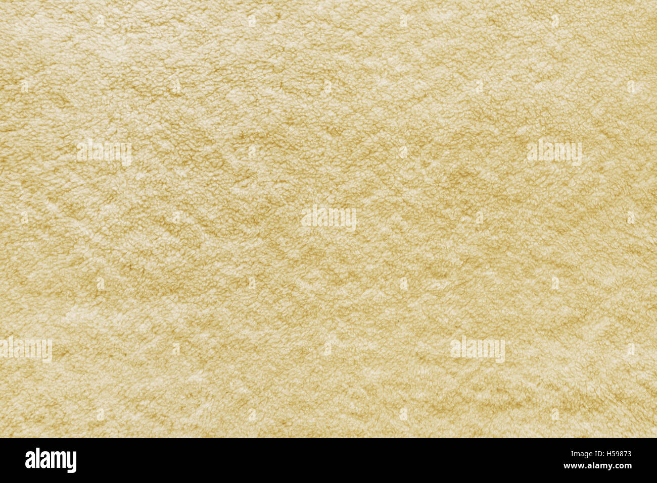 Warme Beige Decke Textur, Textur hautnah Stockfoto