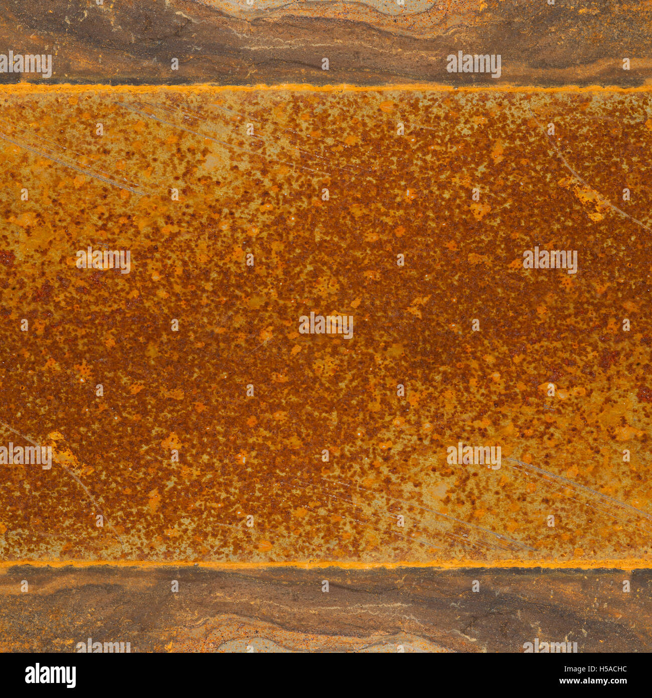 alten Rost Stahl Hintergrund oder grobe Muster Metall Textur Stockfoto