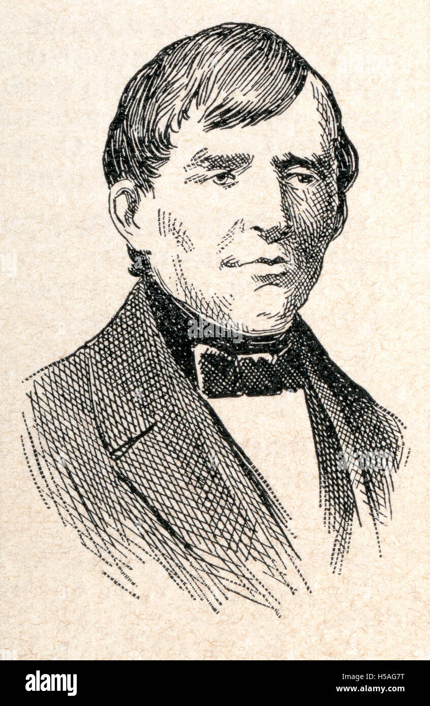 Johann Franz Encke, 1791 – 1865.  Deutscher Astronom. Stockfoto