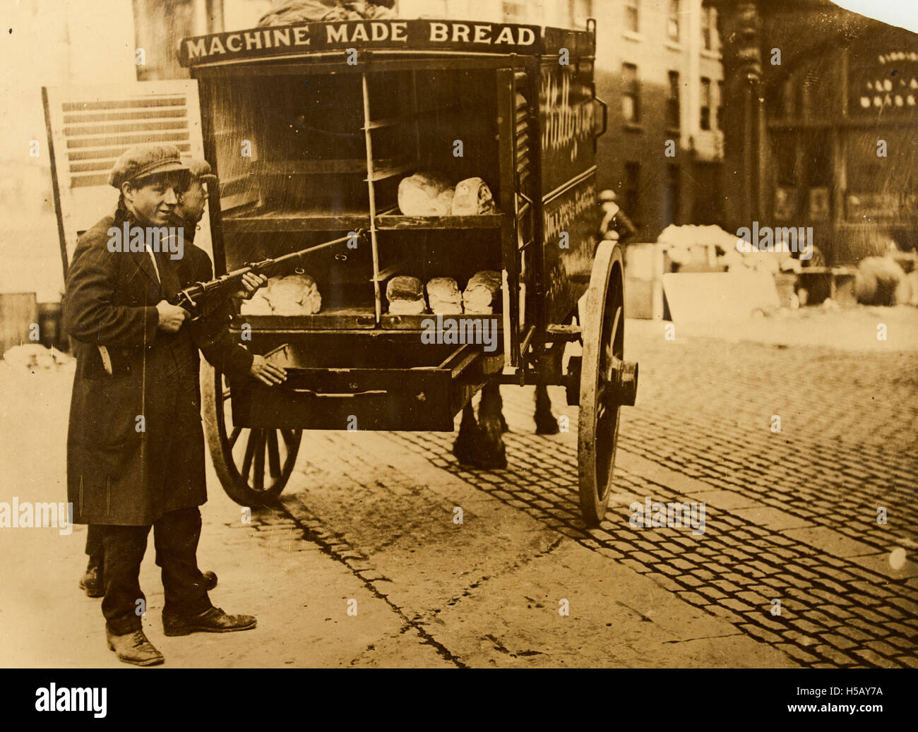 Tägliches Brot im irischen Bürgerkrieg Stockfoto